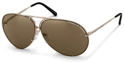 Picture of Sunglasses, Men's Aviator P'8478 Light Gold
