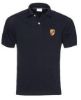 Picture of Polo Shirt, Crest Classic Black, Mens