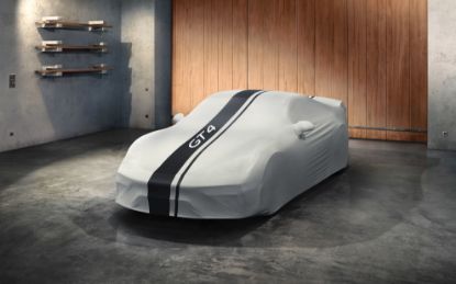Picture of Car Cover, 718 Cayman GT4 Design