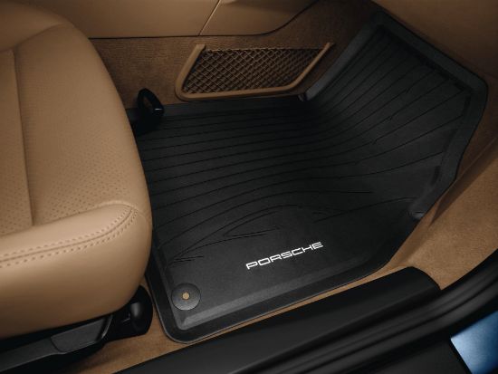 Picture of Floor Mats Set, All Weather, (981 + 982 + 991) Black - 2 Part