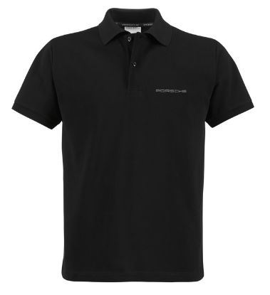 Picture of Polo Shirt, Classic Logo, Black, Mens