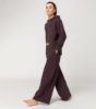 Picture of Textured HW pants - Blackberry/Kalahari