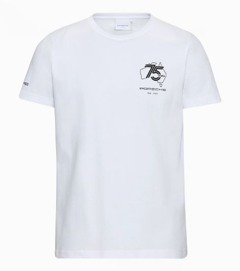 Picture of Unisex T-Shirt - 75Y Porsche In Australia